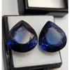 Natural Blue Tanzanite Earring Pear Cut 30+ Ct Pair Beautiful Loose Gemstone