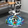 1 Stück Büro Runder Teppich, Unter Bürostühlen Schlafzimmer Wohnzimmer Heimdekoration  a1022314