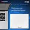 EXCO Glass Mouse Pad, Gaming Solid Color Mouse Pad, Hard Keyboard Desk Mat, Photovoltaic Computer Office Laptop Small Pad 250*200mm White 0178