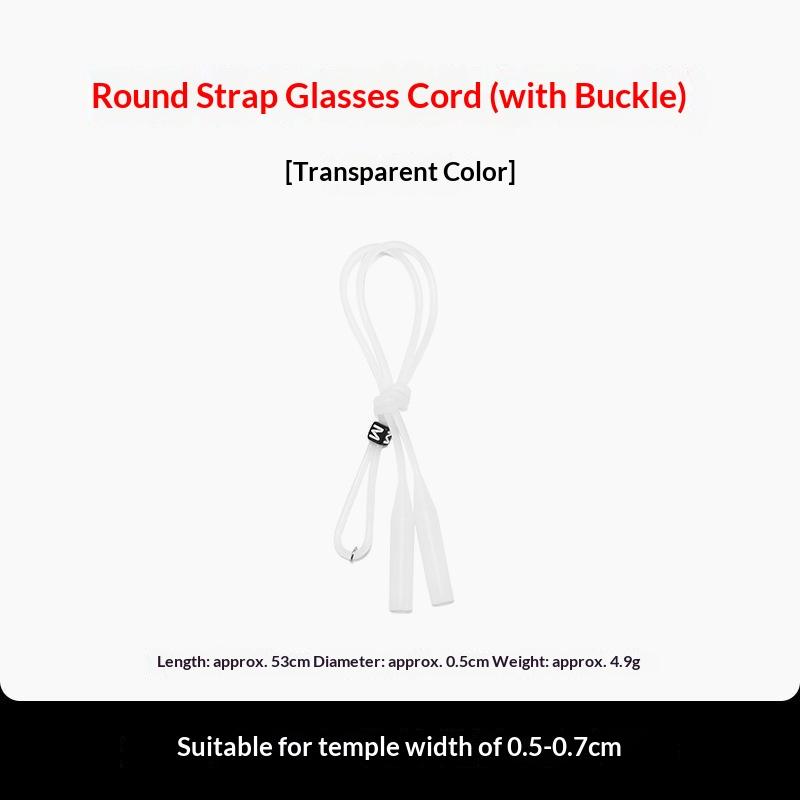 Silicone Children Glasses Chains Eyeglasses Adjustable Anti-Slip Anti-Fall Sunglasses Sport Band Cord Holder For Kids And Adult