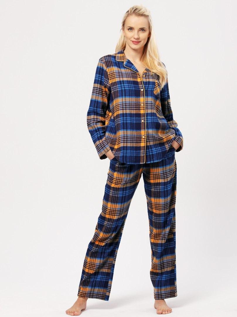 

Piżama Key LNS 481 B24 Flanela dł/r 2XL-3XL rozpinana damska Key