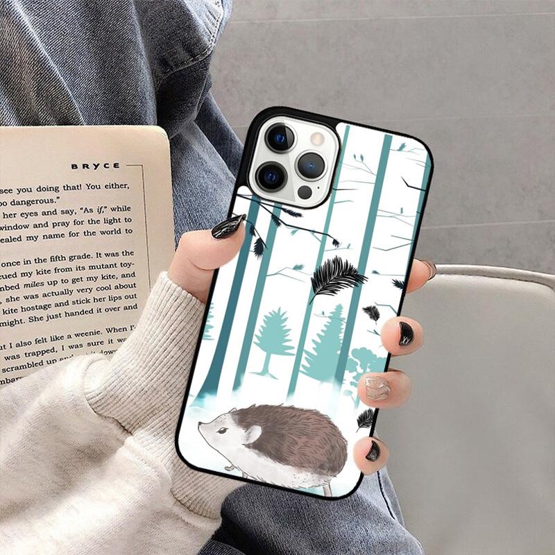 Hedgehog in the Fog Phone Case For iPhone 17 Air 16 15 14 plus 11 12 13 Pro Max coque Cover Shell