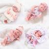 Reborn Baby Doll Toy 12in Soft Silicone Sleepwear For Kids And Collectors