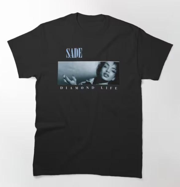 Sade Diamond Life Vintage Black Women T-shirt