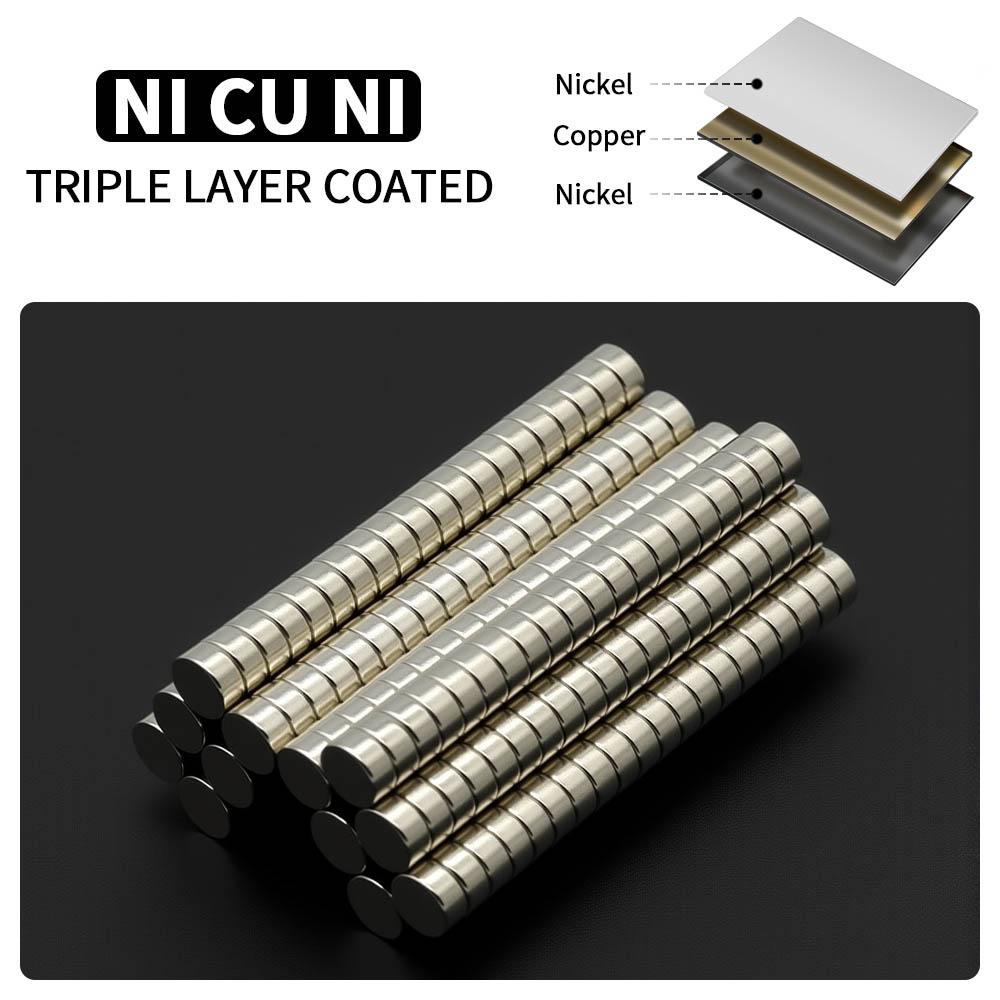 6x3mm Powerful Neodymium Magnet N35 NdfeB Permanent Magnetic imanes Round Super Strong Fridge Magnets DIY