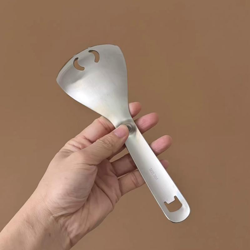 Utensile da Cucina Multifunzionale in Acciaio Inossidabile Per Cucinare Aglio Zenzero Grattugia Trituratore Cucchiaio Articoli per la Cucina