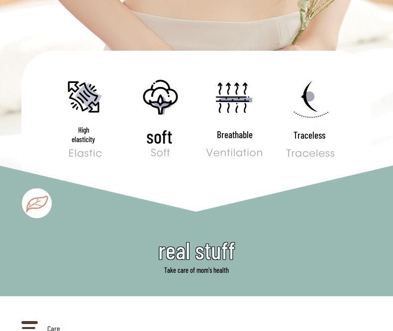 Ice Silk Wireless Bra: Seamless Front-Closure for Middle-aged and Elderly Women