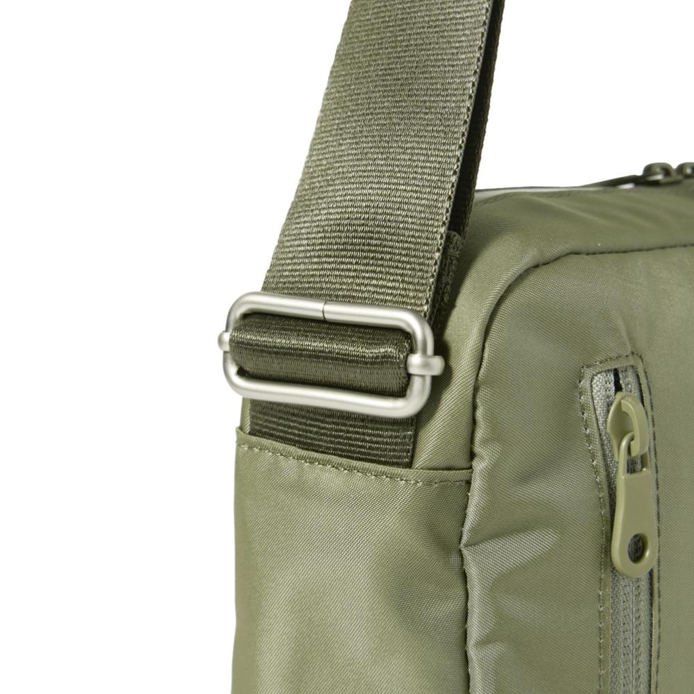 Brompton London Commuter Square Cross Bag - Khaki (P245Acr104)