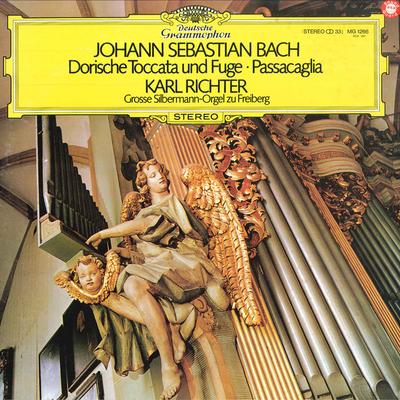 LP Record KARL RICHTER Johann Sebastian Bachdorische Tocc MG1266 DEUTSCHE GRAMMO Japan Classical Used