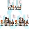 One Piece Pirate Figure Set Pvc Collectible Models With Base For Anime Fans