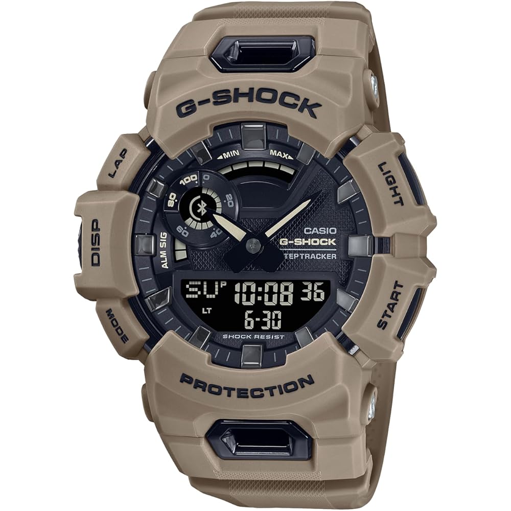 Casio G-Shock GBA-900UU-5A Bluetooth Умные часы Военно-зеленые Водонепроницаемость 200 м