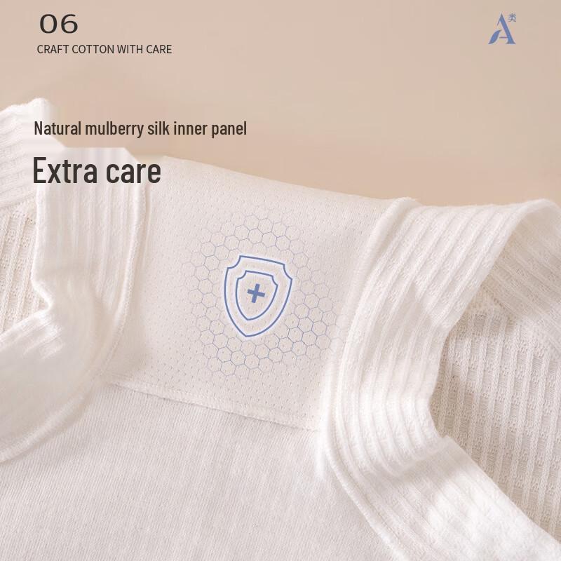 Audifen Women's 7A Antibacterial High-Waist Cotton Boxer Briefs Multi-Pack