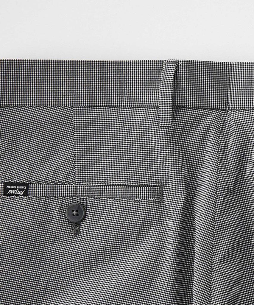 STCO Diems Takisada Check Cooling Golf Pants_Gray_Dgpvb04Csg