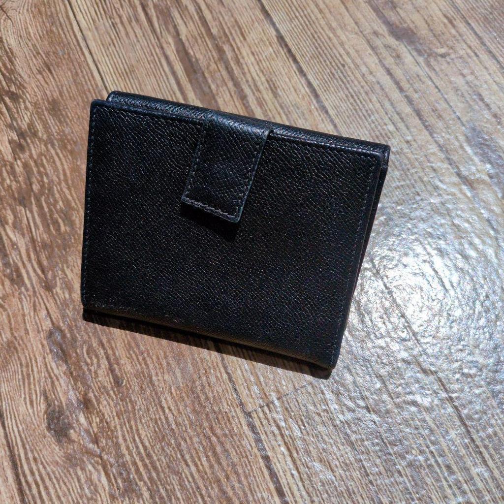Used Excellent condition! Ferragamo Bi-fold Wallet Coin Purse Gancini Ladies Black