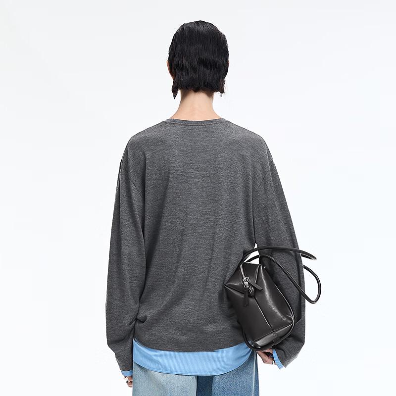 JNBY 2026 Spring Round Neck Loose Sweatshirt