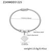 18K Gold-Plated Stainless Steel Bracelet with Zirconia Insets – Geometric Luxury Design