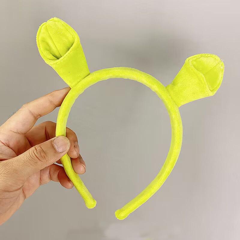 Three-Eyed Sulley Cartoon Headband: Cute Plush Hair Accessory for Photos & Fun