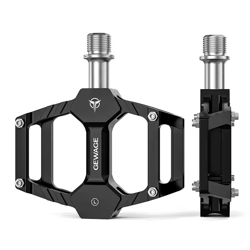 OEMMountain Bike Aluminum Alloy 3 Bearings Pedal Lightweight and Anti-slip Aluminum Alloy Pedals
