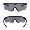 In-Stock Black CS Tactical Polarized Anti-UV Shooting Goggles - Windproof, Sandproof Outdoor Sunglasses.