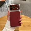Glitter Camera Film Protector Case for For Iphone 1 16 17 Pro Max 14 17Pro Large Window Frosted Ultra Slim Shockproof Cover