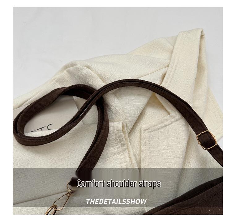 Retro Ethnic Tassel Tote Bag - Large Capacity & Versatile Crossbody for Autumn 2025