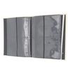 Photo Album 3 Inch 208 Pockets Cotton and Linen Card Album Khaki Stamp Ticket Storage Book For Polaroid Camera