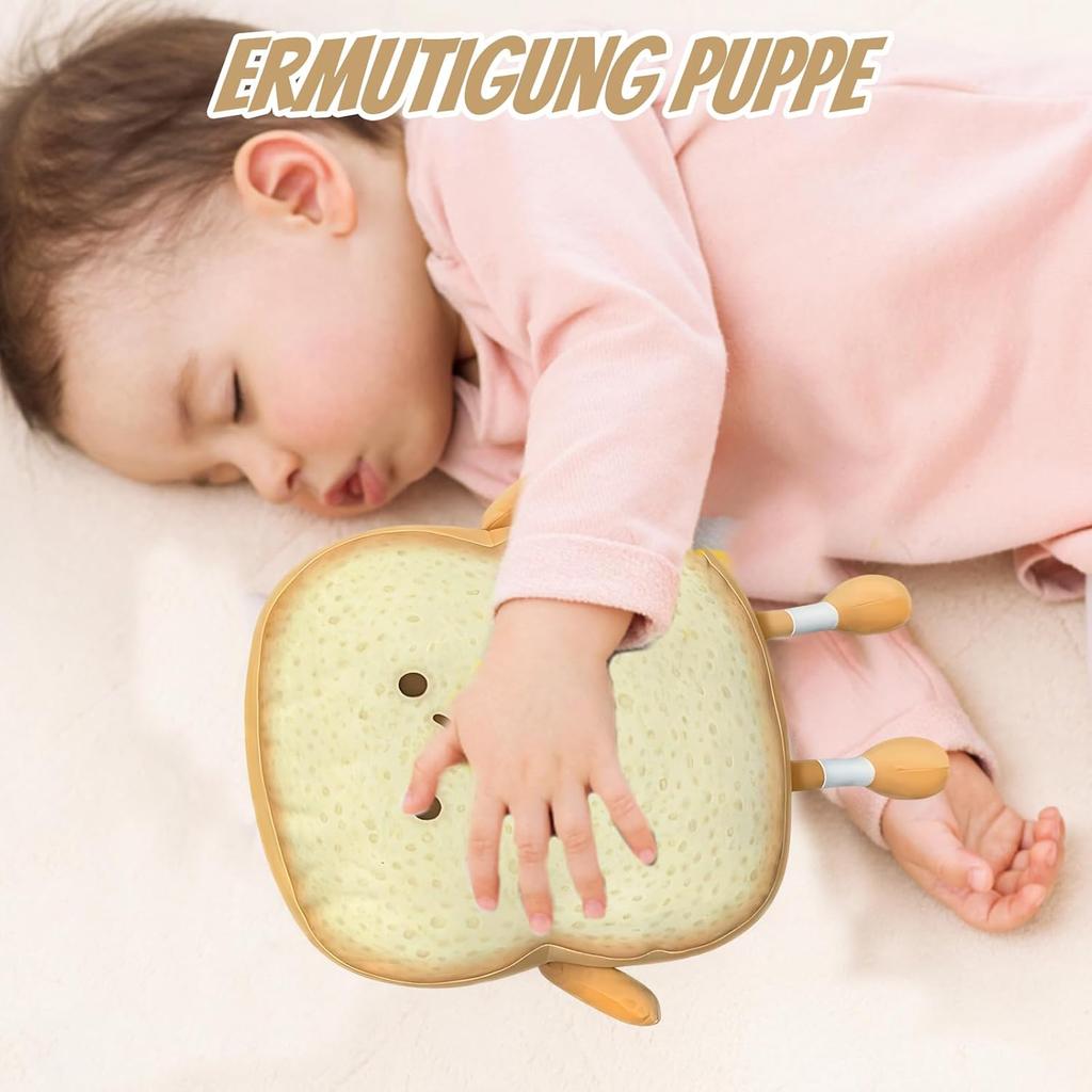ZexJpr Torst Cuddly Toy, Toast Plush Toy with Key Ring,  Soft Toy for Children and Adults, Ideal for Cuddling, Decorating and Gifting