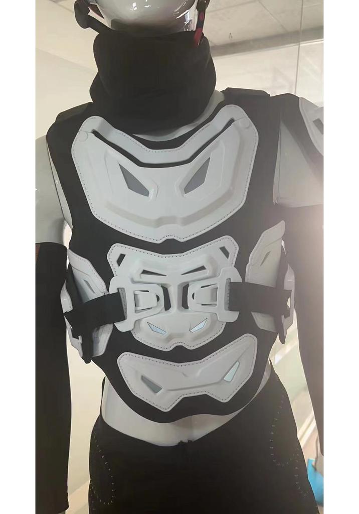 Off-road Motorcycle Chest Protector Gear: Armor, Helmet, Breathable Vest & Back Protector
