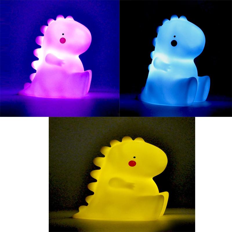 Led Night Light Cute Gift Lovely Table Lamp White Creative Desk Minimalist Battery Switch For Home Decoration Atmosphere Girl