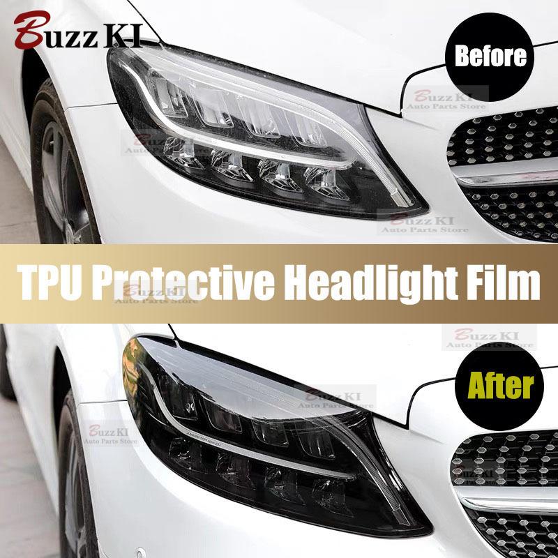 Para Toyota RAV4 Híbrido XA50 -2024 Protección Película Transparente Antiarañazos para Coche Faro Delantero Espejo Retrovisor Pegatina Transparente de TPU
