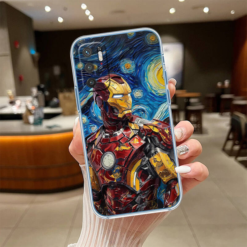 Iron Man Phone Case for Motorola G14 G15 G24 G30 G31 G32 G34 G41 G42 G51 G52 G50 G60S G60 G62 G72 G71 G73 G84 G85 G200 E32