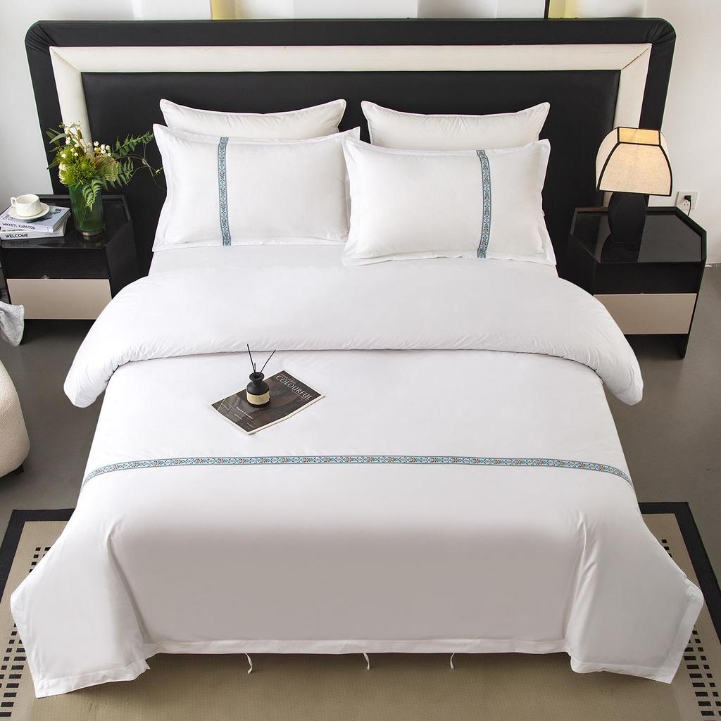 Premium Hotel-Grade Wrinkle & Stain-Resistant 4-Piece Bedding Set