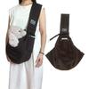 High-Capacity Dog Cat Backpack Breathable Polyester Outdoors Single Carrier Solid Shoulder Bag for Dogs Cats