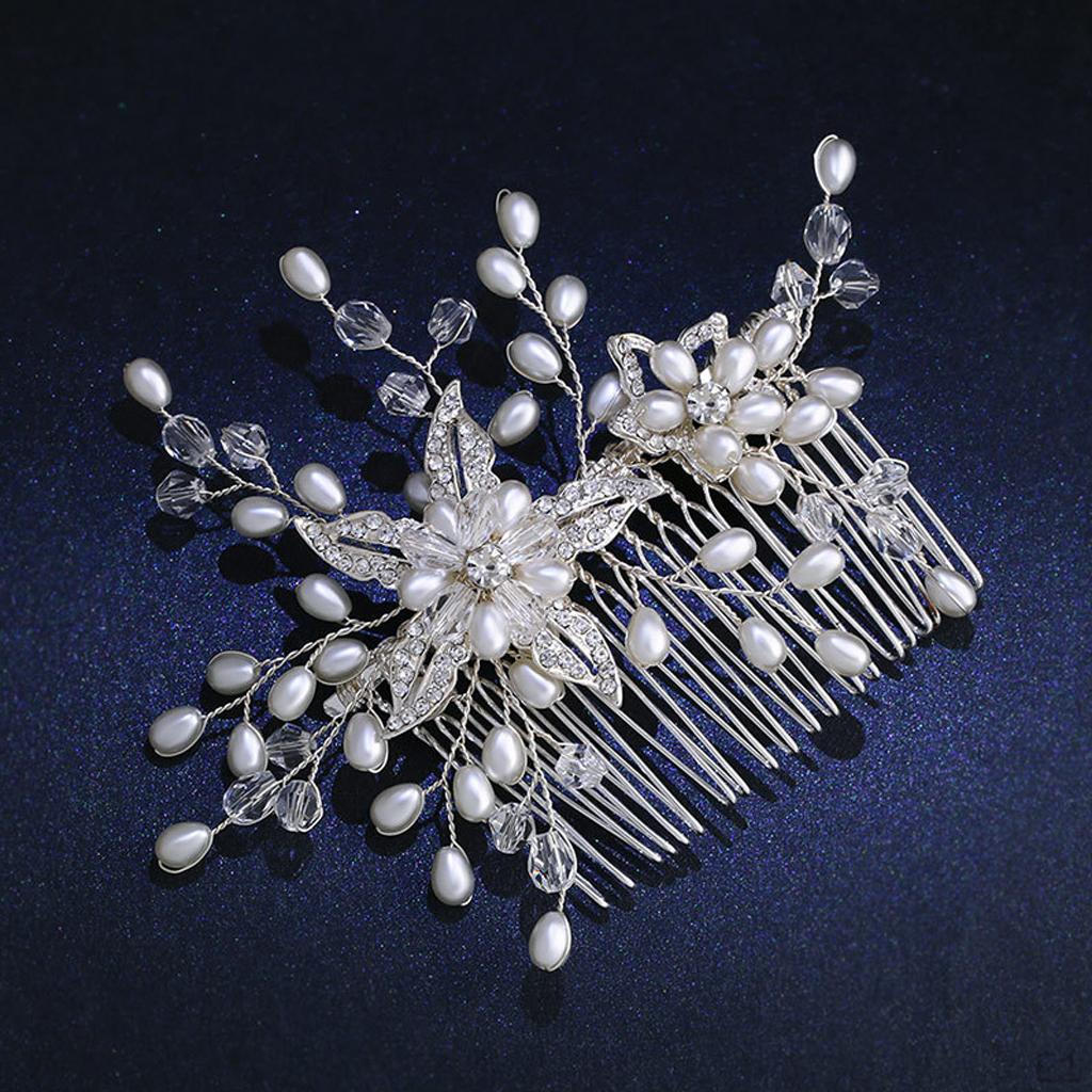 10 Stück Clips Haarkamm Hochzeit 20 Brautaccessoires