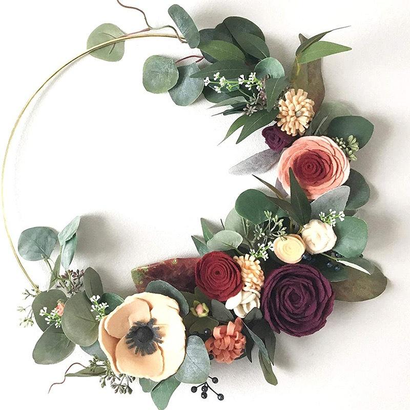 20/40/60pcs Mix Eucalyptus Leaves Stems Bulk Artificial Eucalyptus Leaves Artificial Green Plant Set for Wedding Home Gift Decor