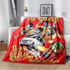 Rat Fink Retro Monster Graphic Print Flannel Blanket Cozy Warm Throw Sofa Bedroom Present Indoor Home Party Lounge Decor