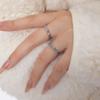 Modern Copper Adjustable Ring For Women Chic Geometric Style Ideal For Fashion Enthusiasts