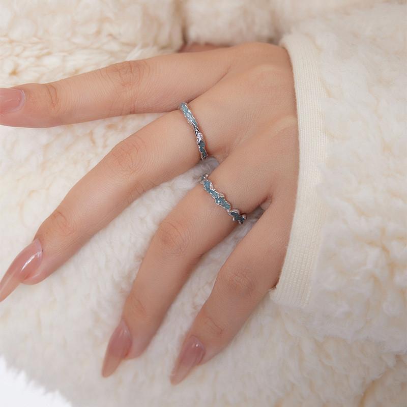 Modern Copper Adjustable Ring For Women Chic Geometric Style Ideal For Fashion Enthusiasts