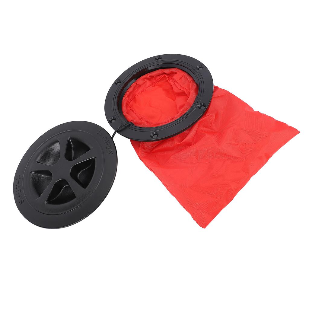 6 Inch Boat Deck Access Cover Buit In Tool Bag Sturdy Round Inspection Hatch Deck Plate for Yacht RV