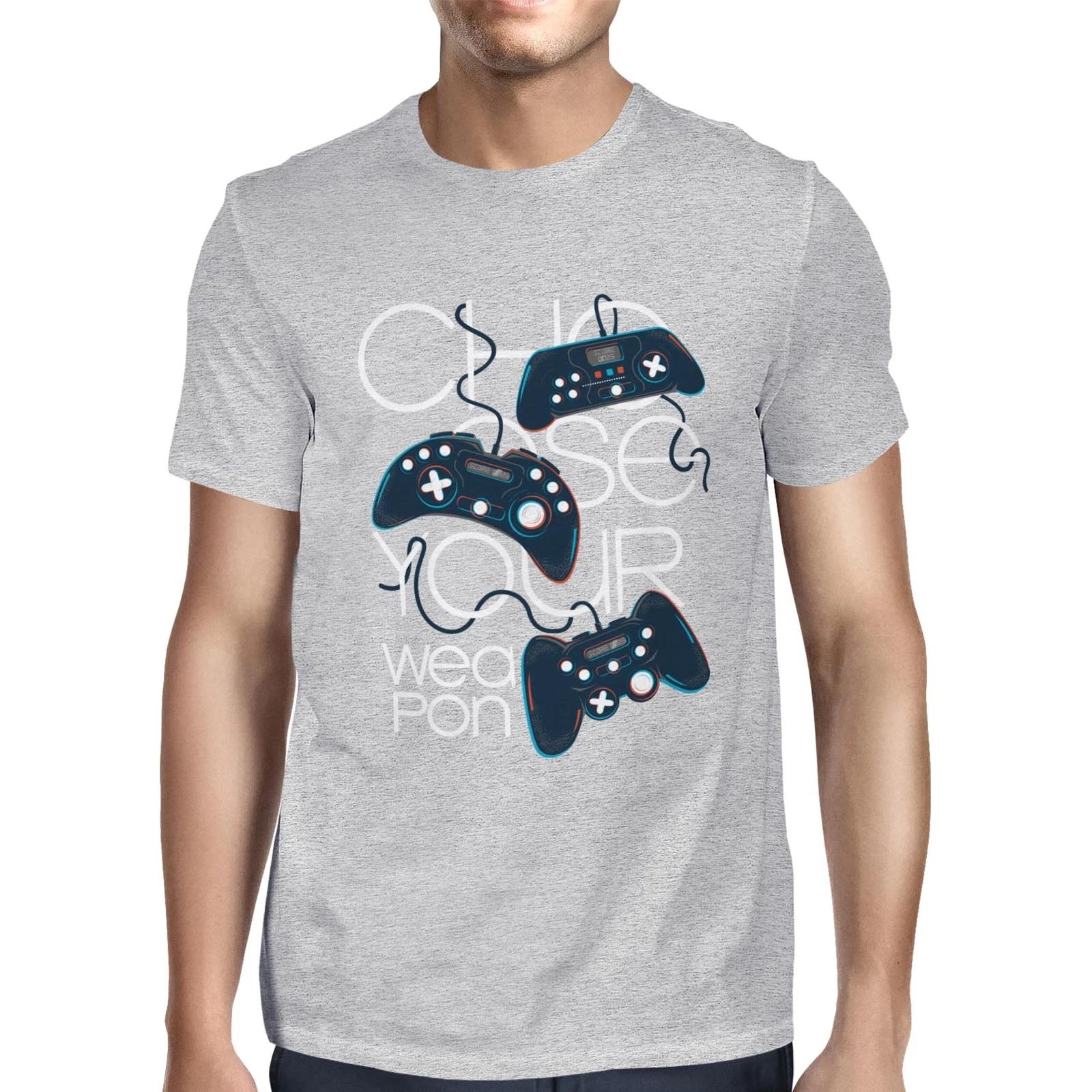 1Tee Mens Gaming Control Weapon T-Shirt XL
