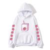 Erdbeermilch Cartoon Druck Kapuzenpullover Langarm Kapuzen-Sweatshirts Kawaii Kleidung für Mädchen Moletom Feminino Winter Frauen