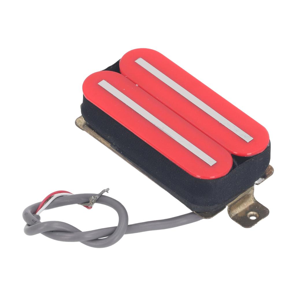 Electric Guitar Humbucker Pickup High Output Dual Hot Rail Dual Coil Pickup for ST SQ Red