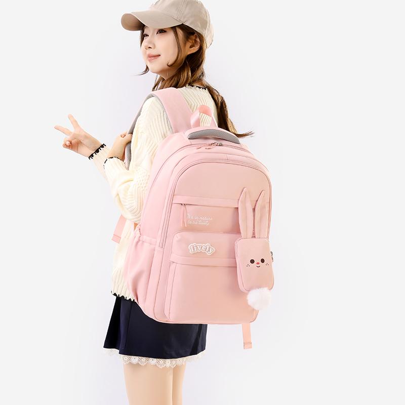 Student Schoolbag Women's Large Capacity Waterproof Lightweight Backpack