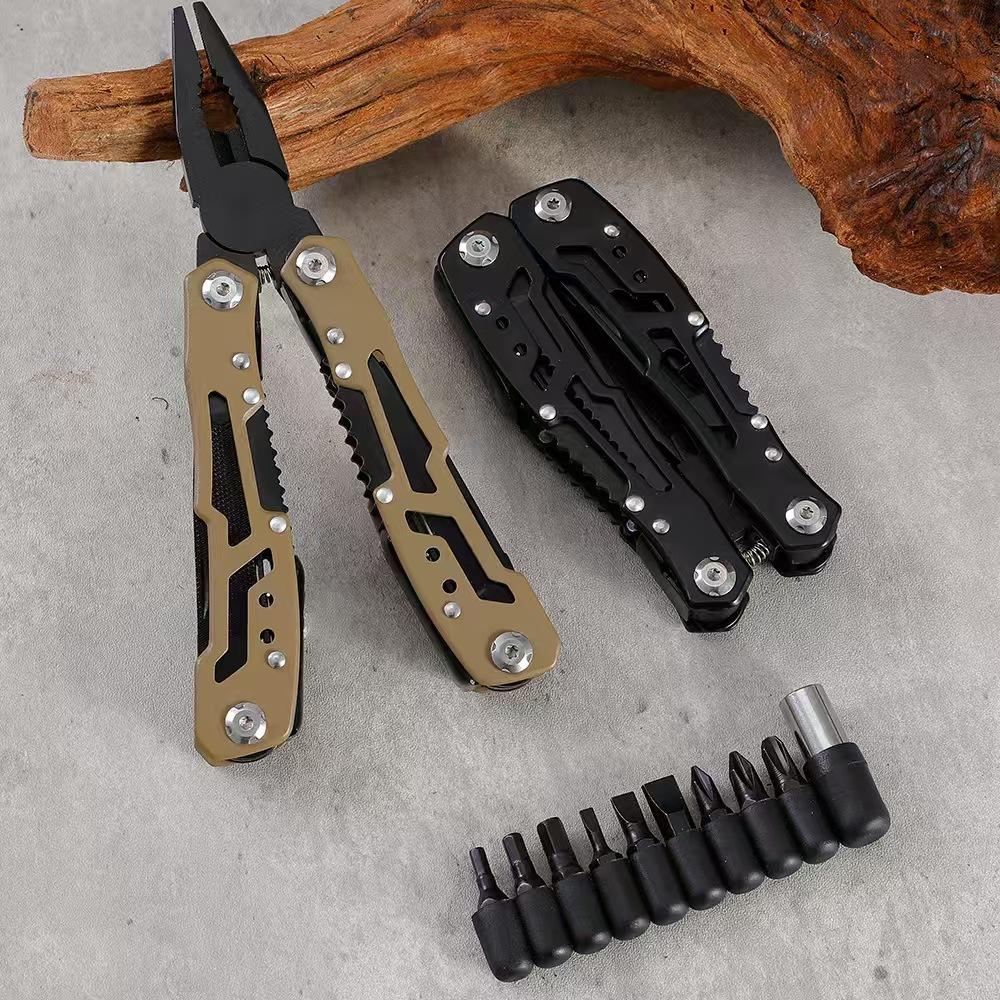 Camping Industrial Portable Stainless Steel Folding Combination Pliers Outdoor Survival Rescue Multitool Knife Saw Blade Safety