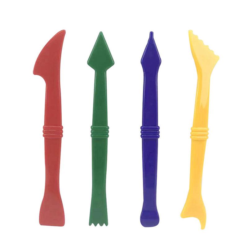 Play Dough Accessories Set for Kids Playdough Tools with Various Plastic Molds Rolling Pins Cutters Clay Model for Children Kids