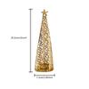 Gold Christmas Tree Candle Holder Hollow Scented Candle Stand Tealight Candle Holder  New Year