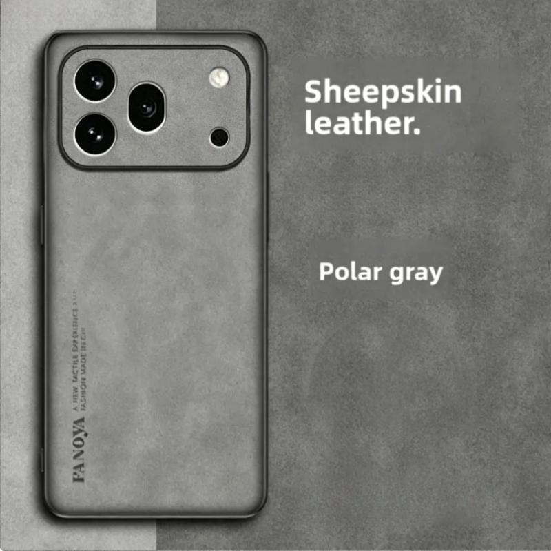Stoßfeste PU-Lederhülle Für Honor 600 600Pro Mattes Silikon Weicher Rahmen Handyhülle Für Huawei Honor 600 Pro Linsenschutz
