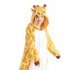 Giraffe Onesie für Erwachsene Einteiliger Pyjama Halloween Kostüm Weihnachten Kigurumi Ganzkörperkostüm