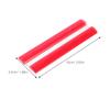 4Pcs Acrylic Self-Adhesive Hinges Transparent Soft Shaft 65x35mm Foldable Adjustable Angle Quiet Operation for Furniture
