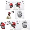Maschera in Lattice Non Tossico Materiale Maschera Chainsaw Man Pochita Accessori Cosplay